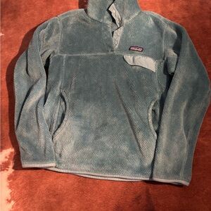 Patagonia Teal Fleece Jacket